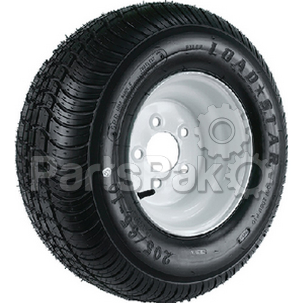 Loadstar 3H310; 215/60-8 C/5H White K399 Tire & Wheel