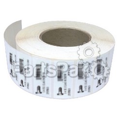 SeaChoice 01984; Fastener label Roll