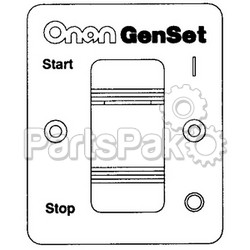 Cummins (Onan Generators) 3004936; Remote Control Switch Only