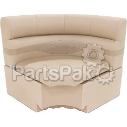 Lippert 433042; Seat, Corner Square Seat 32X32 Beige Pontoon Boat Furniture