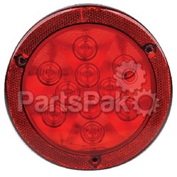 Fultyme RV 1153; Led Tail Round 10 Leds Reflx Red