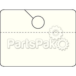 Southern Imperial SO1TAGBL1; 2.25 Inch Clear Back Tag 100-Pack