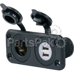 Parkpower By Marinco (Actuant Electrical) 12VCOMBORV; Receptacle-Combo Dual Usb/12V