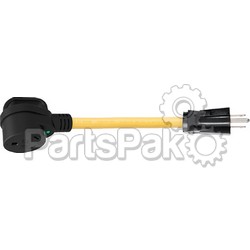Parkpower By Marinco (Actuant Electrical) 1530RVDA; Adapter 15 Amp Male to 30 Amp Female Corded 12 Inch