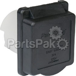 Parkpower By Marinco (Actuant Electrical) 30ARVIB; Power Inlet 30 Amp Black; LNS-679-30ARVIB