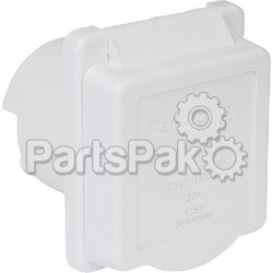 Parkpower By Marinco (Actuant Electrical) 30ARVIW; Power Inlet 30 Amp White; LNS-679-30ARVIW