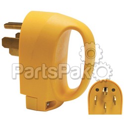 Parkpower By Marinco (Actuant Electrical) 50MPRV; 50 Amp Replacement Plug W/ Extra Wide Handle