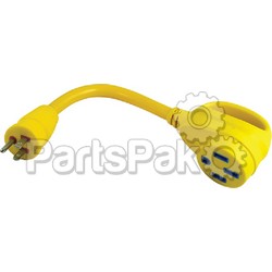 Parkpower By Marinco (Actuant Electrical) P15504RV; Pigtail Adapter-RV Eel 15 Amp Male-50 Amp Female