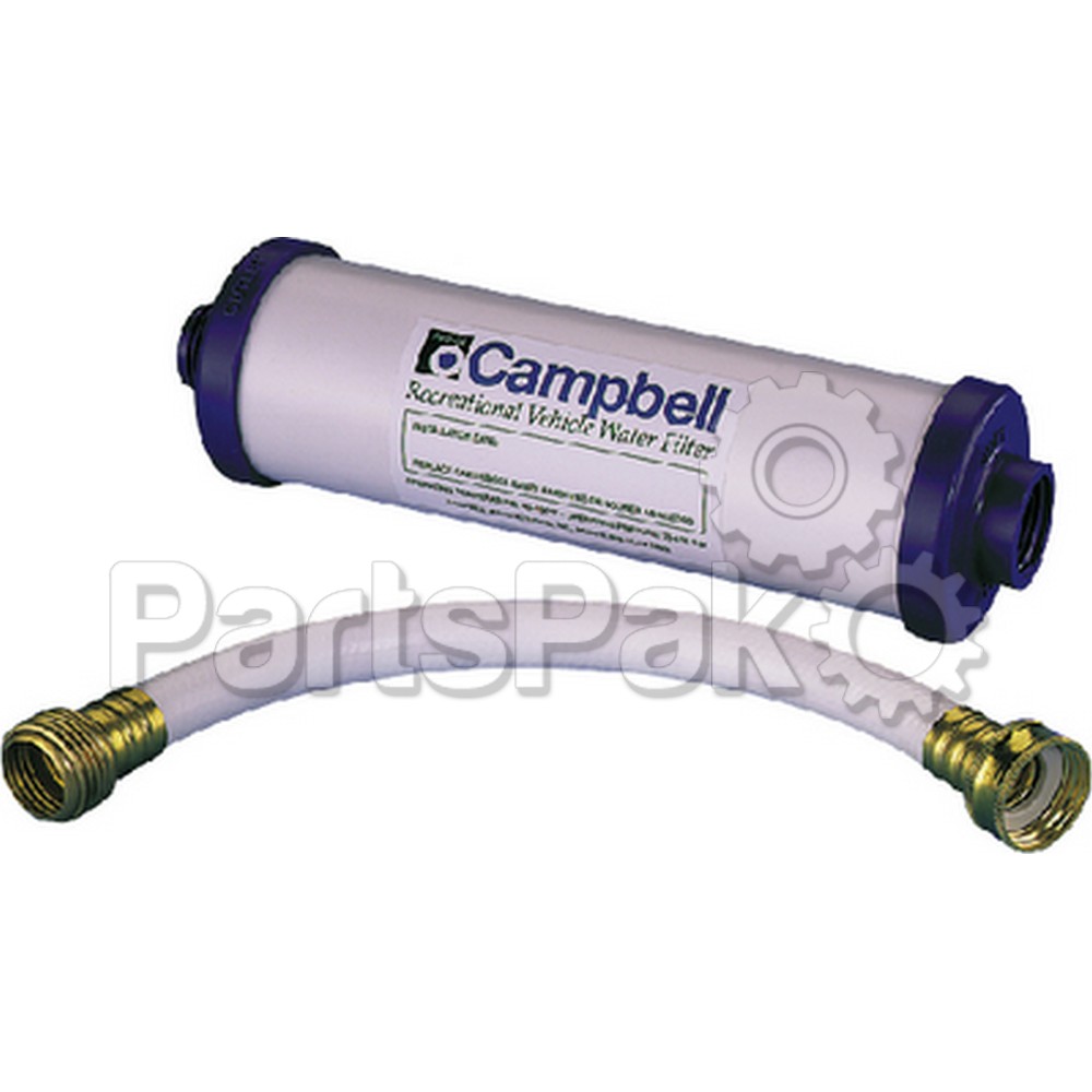 Campbell RVDH34; Rec. Veh. Filter W/ 12 Hose
