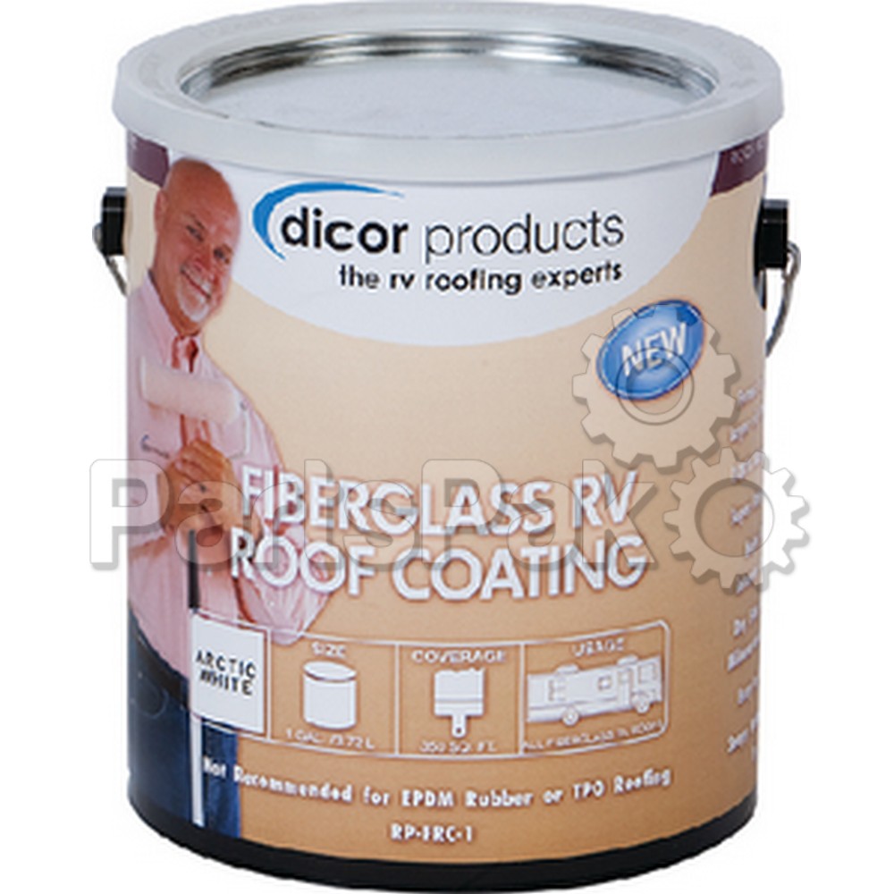 Dicor Corporation RPFRC1; Fiberglass Roof Coating Gallon