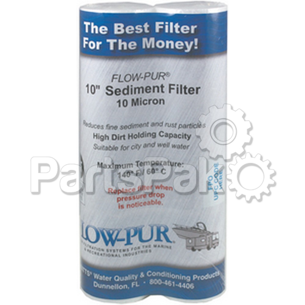 Flowmatic Systems F560021; 10 Micron Sediment Filter 2Pack