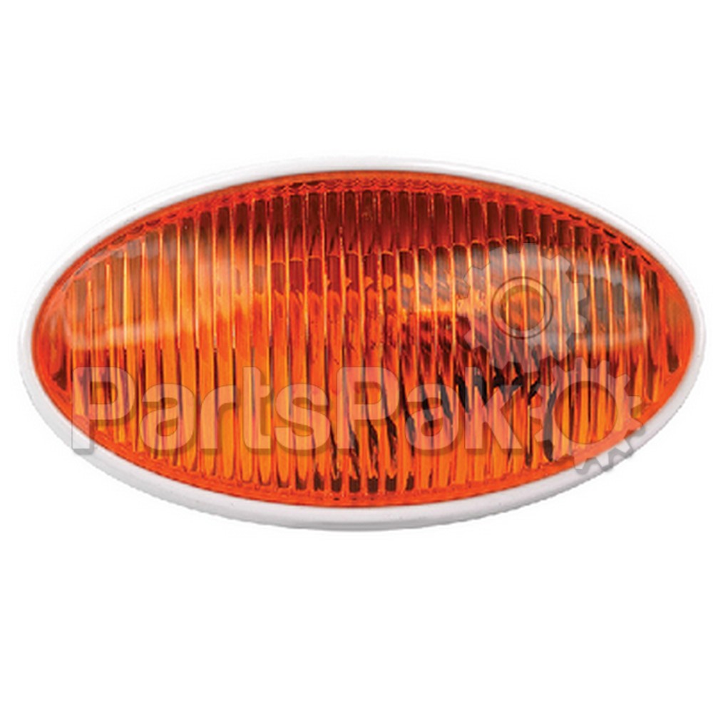 Fultyme RV 1119; Porch Light Oval Without Switch Amber