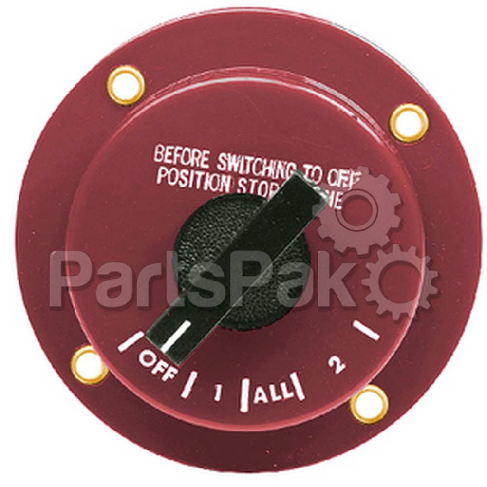 Fultyme RV 3018; Battery Select Switch Without Lock
