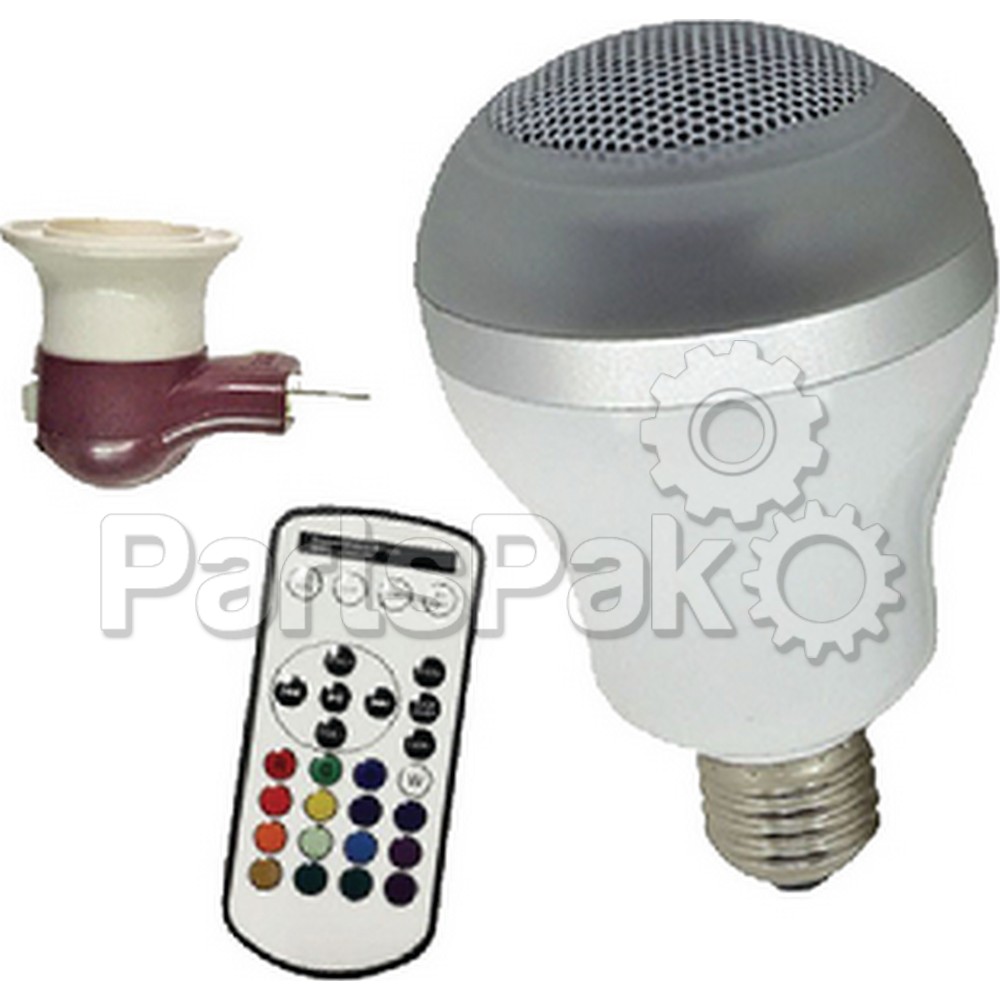 Diamond Group H11001; Led Light Bulb-Multicolor Bl/ Th Speaker