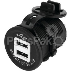 Sea Dog 4265151; Double Usb Power Socket; LNS-354-4265151