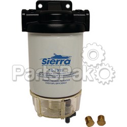 Sierra 18-79321; Fuel Filtr Kit 10M W/ Clear Bowl; LNS-47-79321