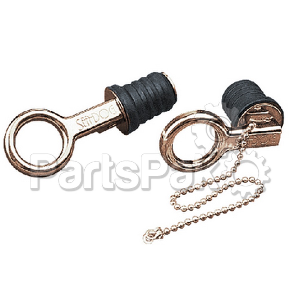 Sea Dog 520070; Brass Snap Handle Drain Plug 