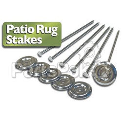 Prest-O-Fit 22001; Patio Rug Stakes (6 Pack)