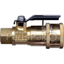 JR Products 0730435; Coupler With Shut-Off; LNS-342-0730435