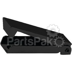 JR Products 10225; Baggage Door Catch Square Black 2-Pack; LNS-342-10225