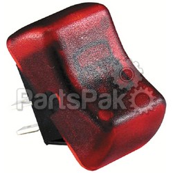 JR Products 12045; Replacement Lighted On/ Off Switch Red; LNS-342-12045