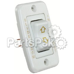 JR Products 12345; Single Slideout Switch White; LNS-342-12345