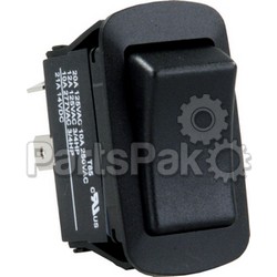 JR Products 13795; Spst On/ Off Black Switch; LNS-342-13795