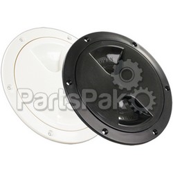 JR Products 31025; 5 Inch Access/ Deck Plate White; LNS-342-31025
