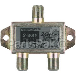 JR Products 47355; 2-Way 2 Ghz HD Satellite Line Split.; LNS-342-47355