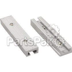 JR Products 80265; Type B- Metal I Beam RV Curtain Track Splice; LNS-342-80265