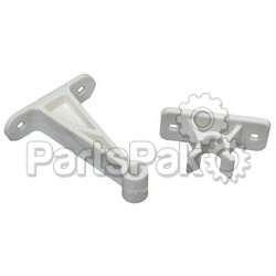 RV Designer E241; Entry Door Holder-Plastic Clip White; LNS-350-E241