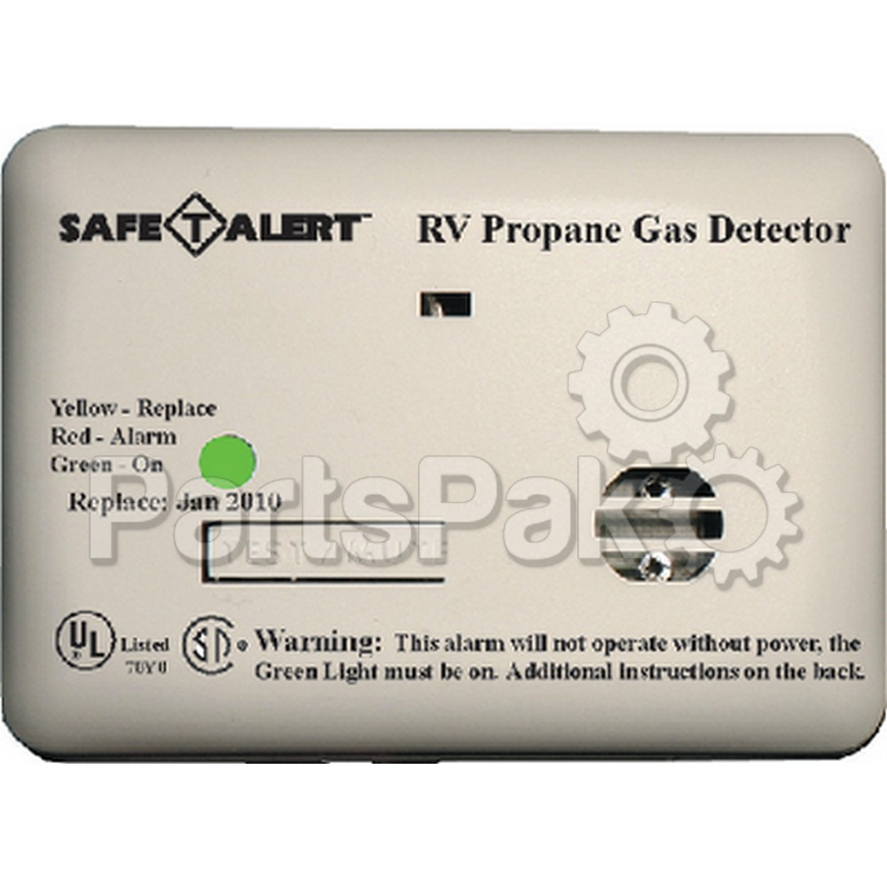 MTI Industries 20441PWT; Alarm-12V Surface Mount LP Liquid Propane Gas Detector White