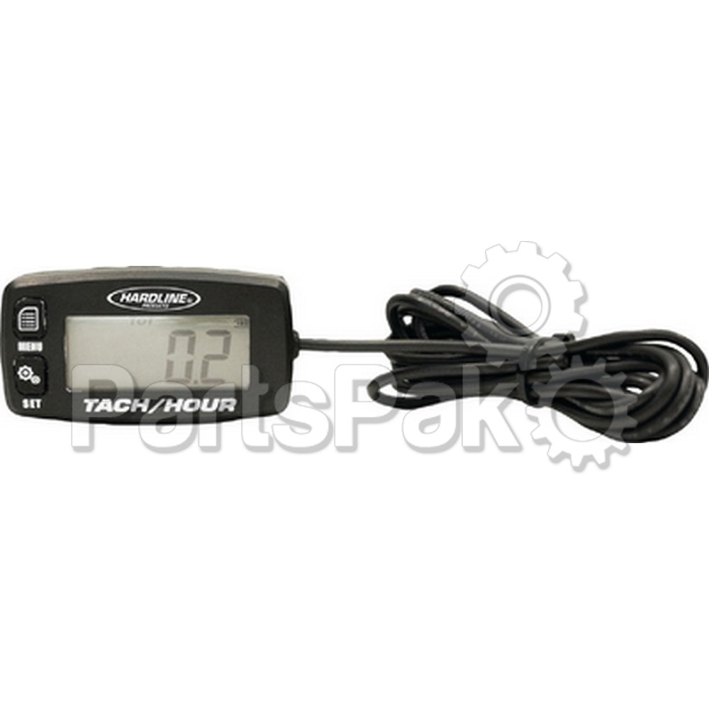 Hardline Products HR80622; Hourmeter-Tachometer Up To 8Cyl
