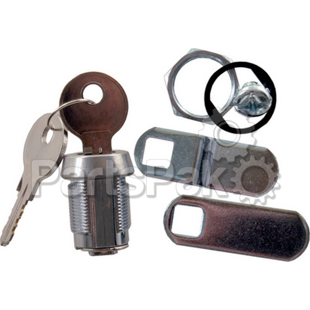 JR Products 00155; 5/8 Inch Keyed Compartment Lock
