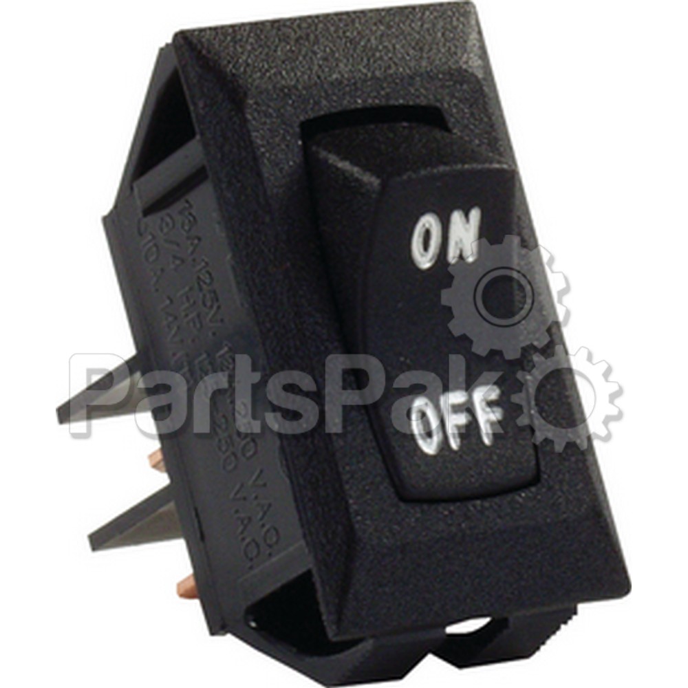JR Products 125915; Labeled 12V On/ Off Switch Black (Pack of 5)