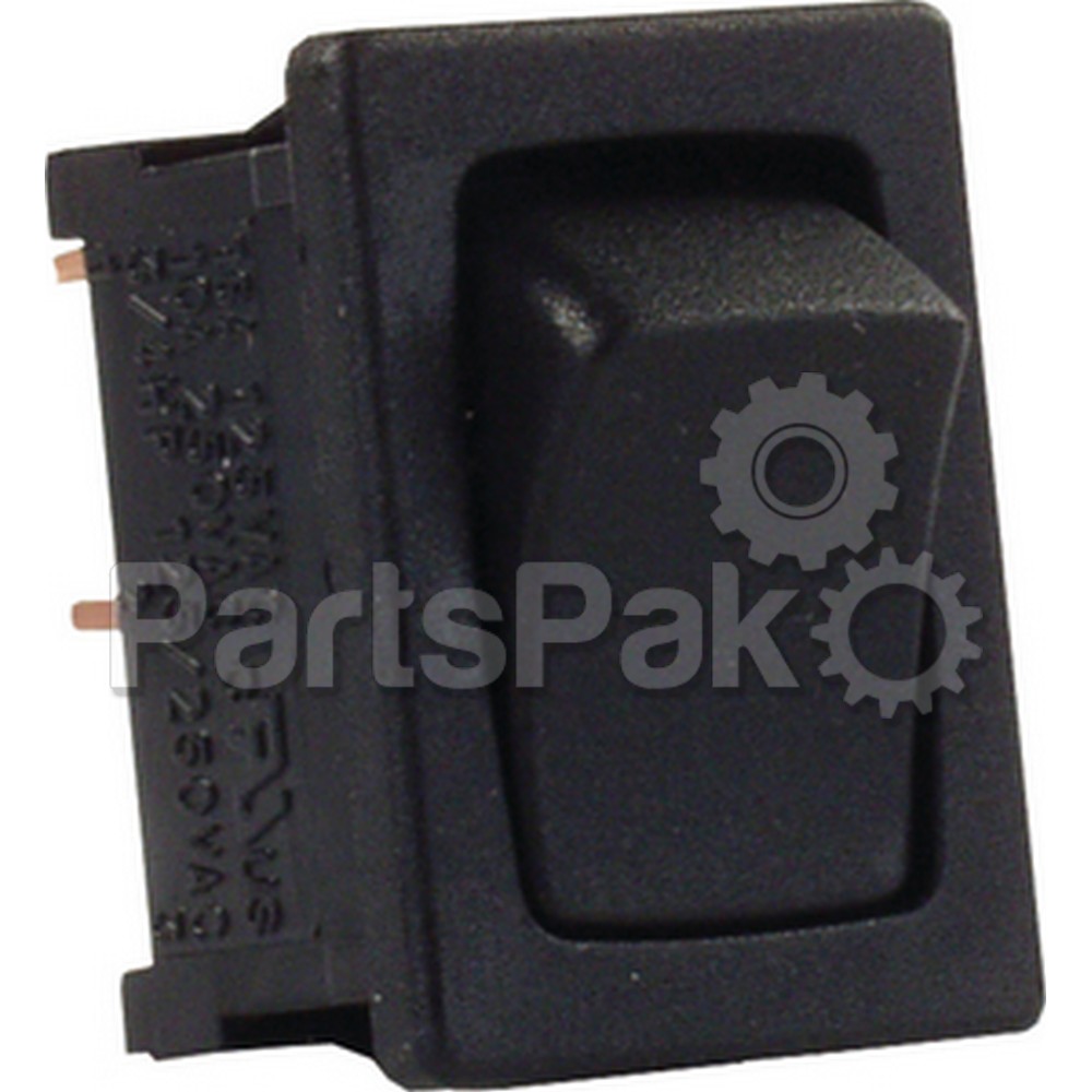 JR Products 127815; Mini-12V On/ Off Switch Black/ Black (Pack of 5)