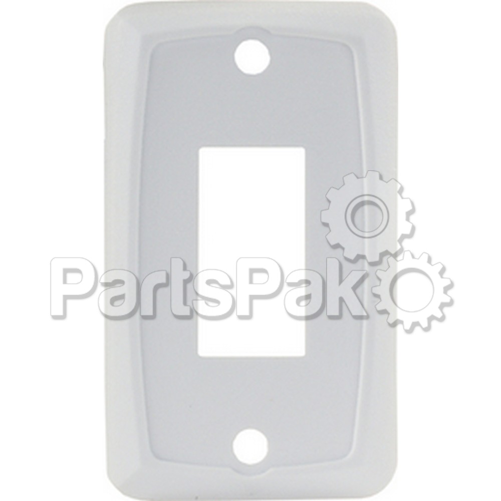 JR Products 128415; Single Face Plate White (Pack of 5)