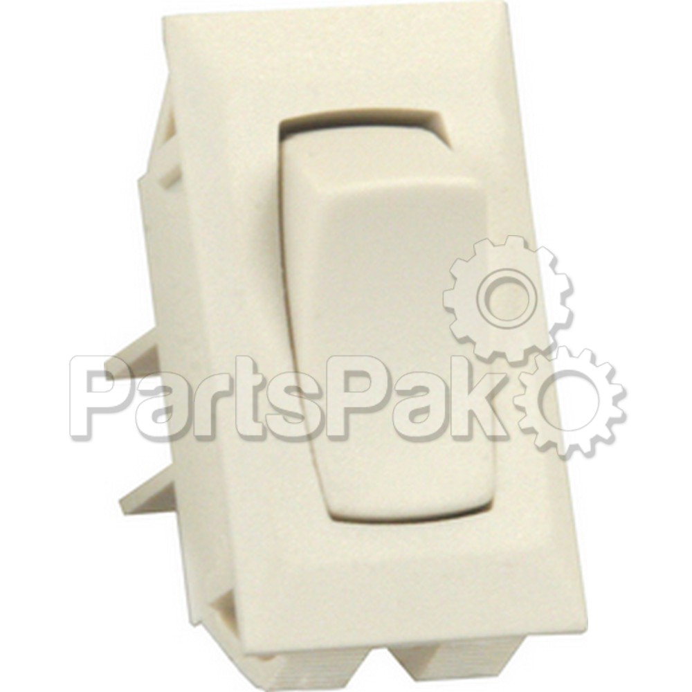 JR Products 13415; Unlabeled 12V On/ Off Switch Ivory