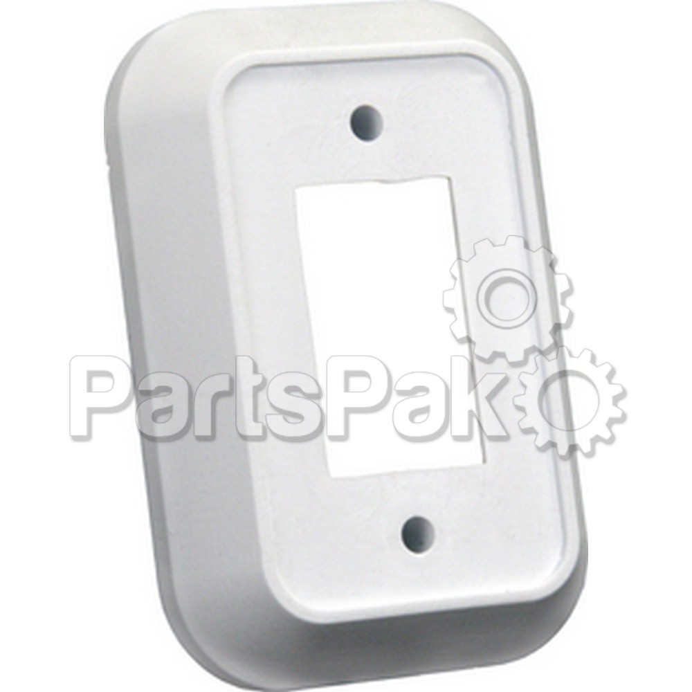 JR Products 13485; Spcr For Single Face Plate White