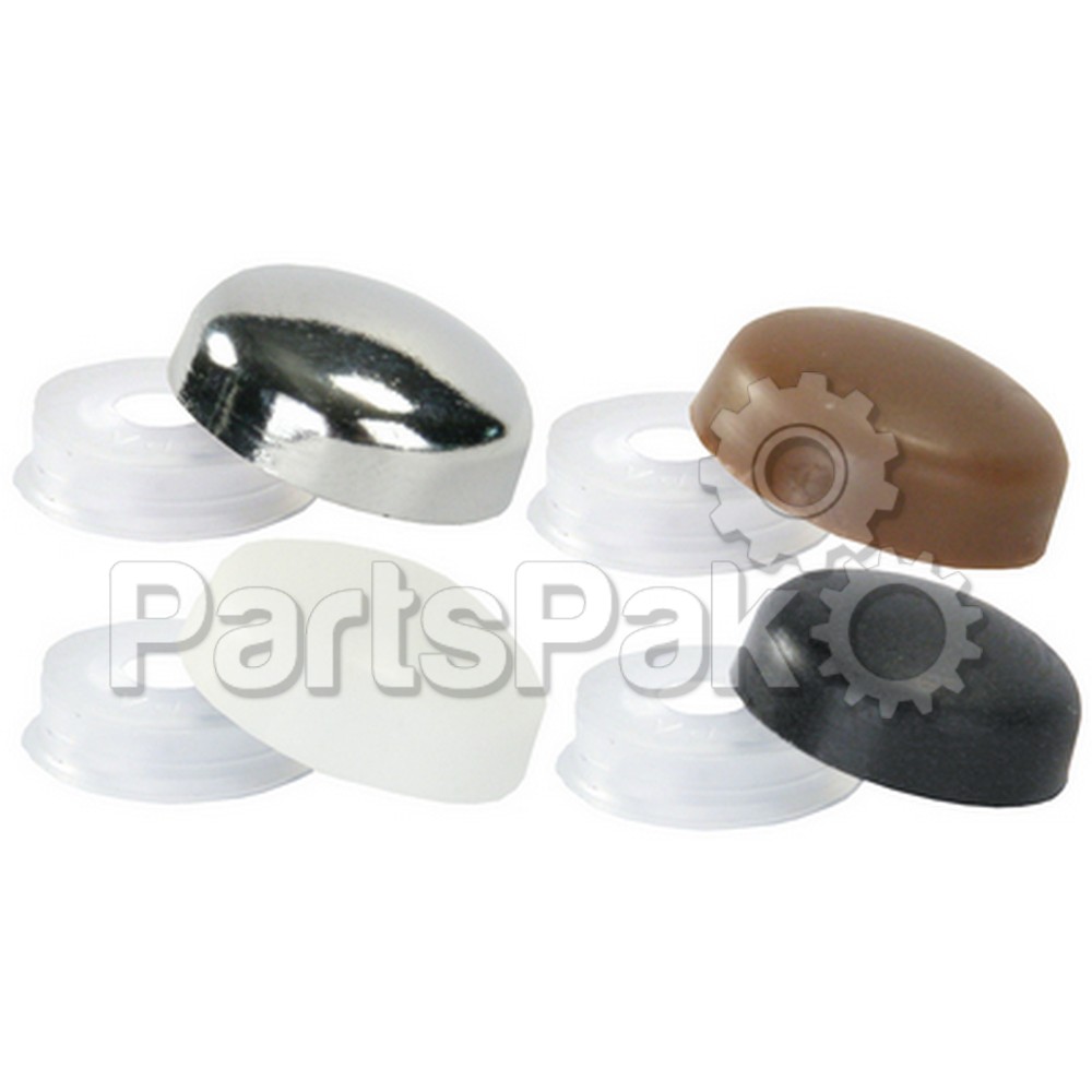 JR Products 20375; Screw Covers white