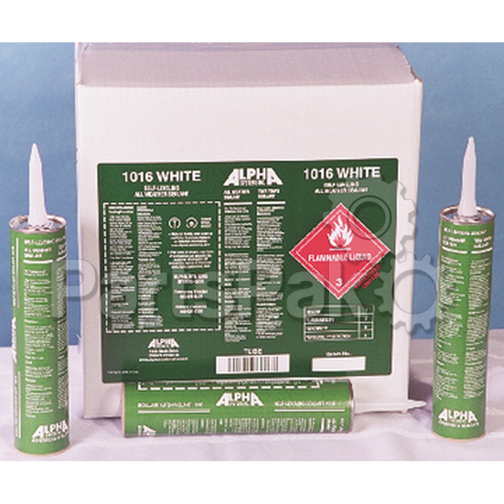 Alpha Systems N101601T; Sealant For Vinyl Roofs white