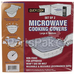 Camco 43790; Microwave Cooking Covers2 Pack; LNS-117-43790