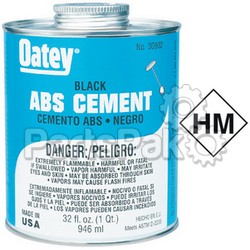 Lasalle Bristol 7530889; 8 Oz Abs Cement Black