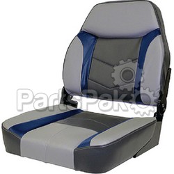Wise Seats 3300840; Seat High Back Grey/ Navy/ Char