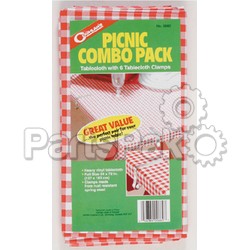 Coghlans 0660; Picnic Combo Pack Tableclth Clamp