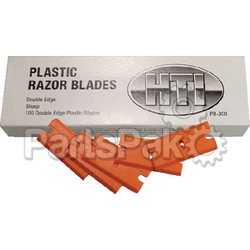 Captains Choice PB300; Razor Blade Plastic 2Xedge 100/ P
