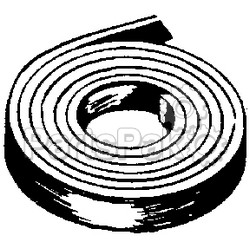 Foam Seal CBPC1870150030; 1-1/2 Inch Paper Cap Tape Black
