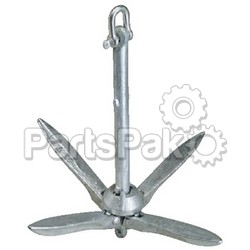 Attwood 119641; 3 Lb Grapnel Folding Anchor