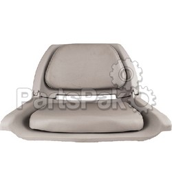 Attwood 98391GY; Padded Fldg Fish Seat Gray; LNS-23-98391GY