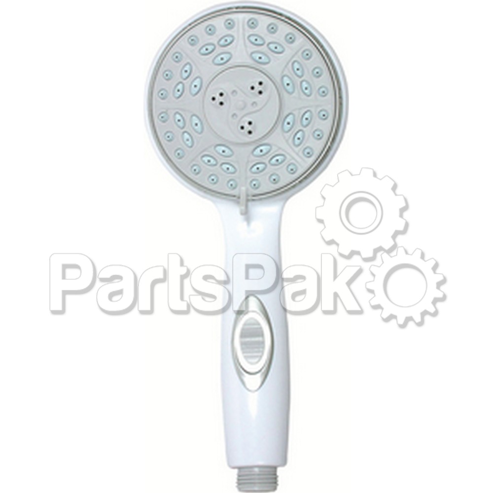 Camco 43711; White Shower Head